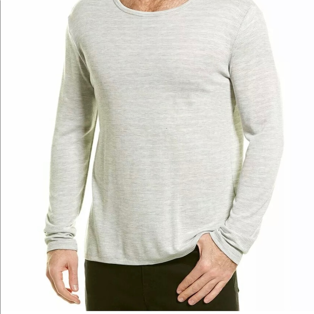 Magaschoni Man Striped Pullover Men's Size Large